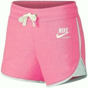 NWT NIKE Swoosh Gym Knit Shorts Women XL